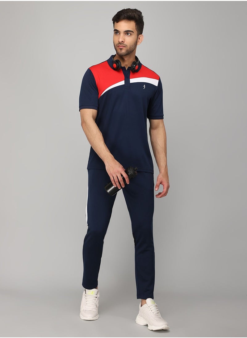 INCITE - Trackpant with Mesh Panel - Image 1