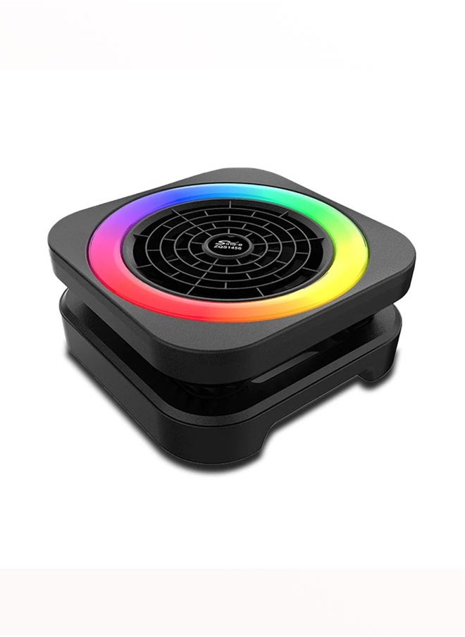 Generic - Sing-e Super Bass Speaker Portable Music Mini System With Light & Rechargeable USB Black 10W -ZQS1456 - Image 1