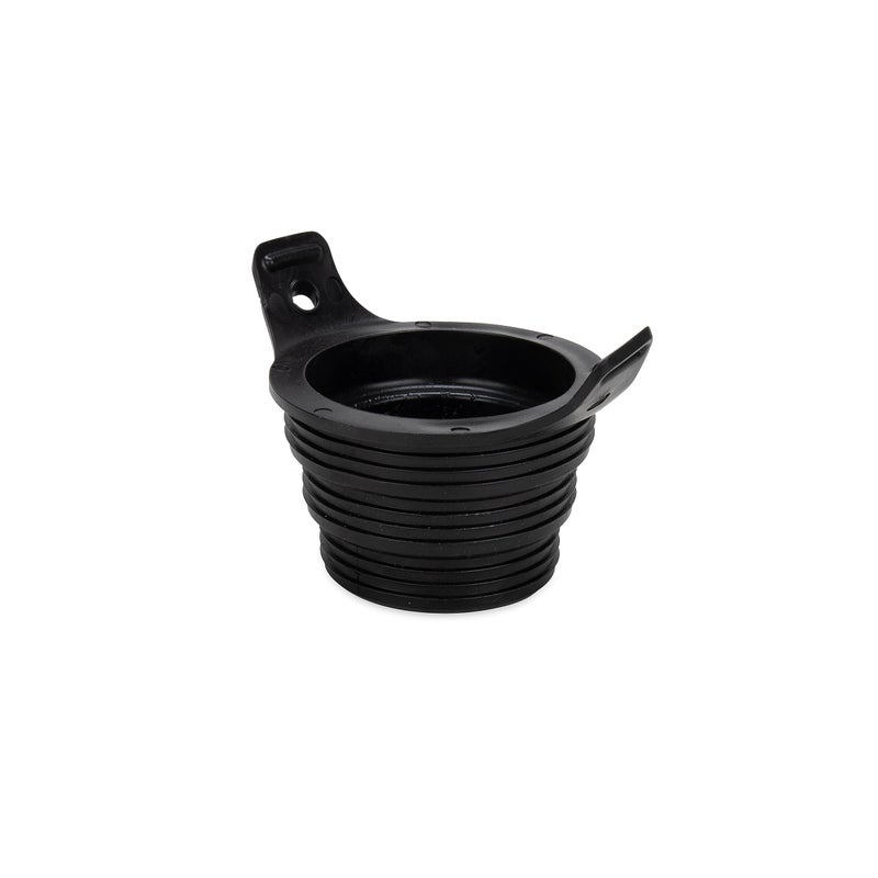 Camco Flexible 3-in-1 Sewer Adapter Hose Seal -Flexible Fitting That Makes Connection to a Sewer Inlet Simple and Less Hands On! (39318), Black - Image 1