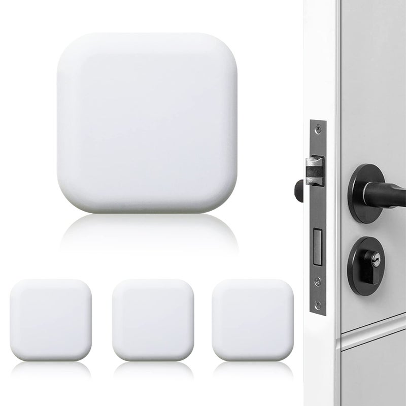 XoYoZo Door Stoppers Wall Protector Buffer Guard Doorknob Door Handle Bumper Self Adhesive Silencer Soft Rubber Crash Pad for Home Office - Image 1
