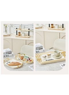 OASIS-TH Serving Tray Set of 3 pcs Serving Tray Snack Tray  - Image 3