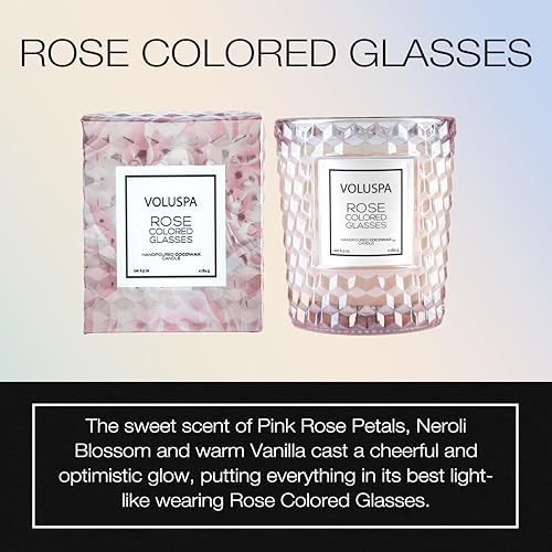 Voluspa Classic - Rose Colored Glasese by Voluspa for Unisex - 6.5 oz Candle - Image 2
