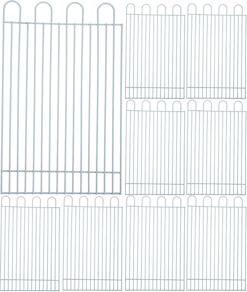 Small Pet Playpen Panels 12pcs Set White Portable Nylon Hamster Cage Enclosure Fence for Small Animals Indoor Outdoor Safety and Training - Image 1