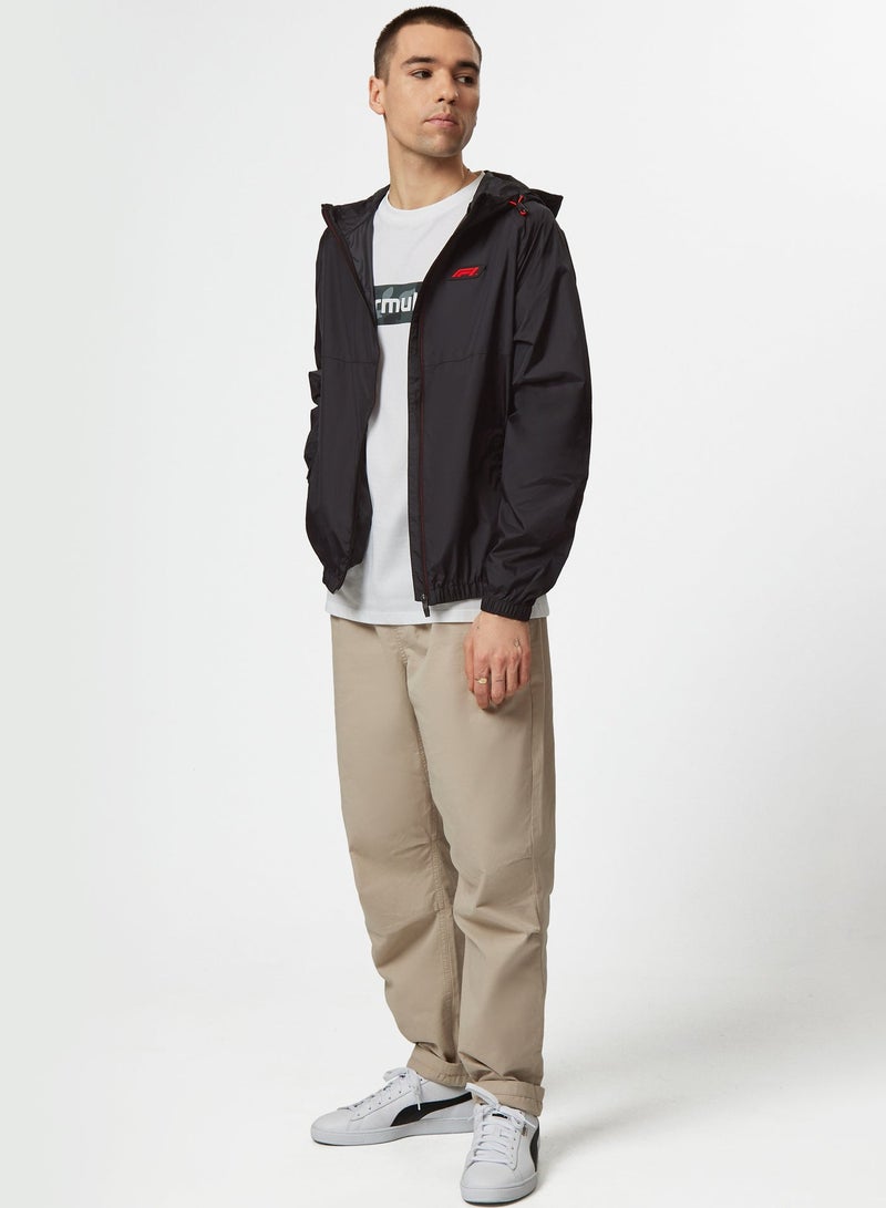 FORMULA1 Formula 1 Windbreaker Jacket, Black - Image 4