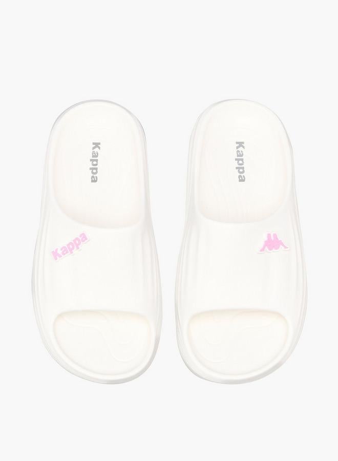 Kappa Women Logo Embossed Slides - Image 1