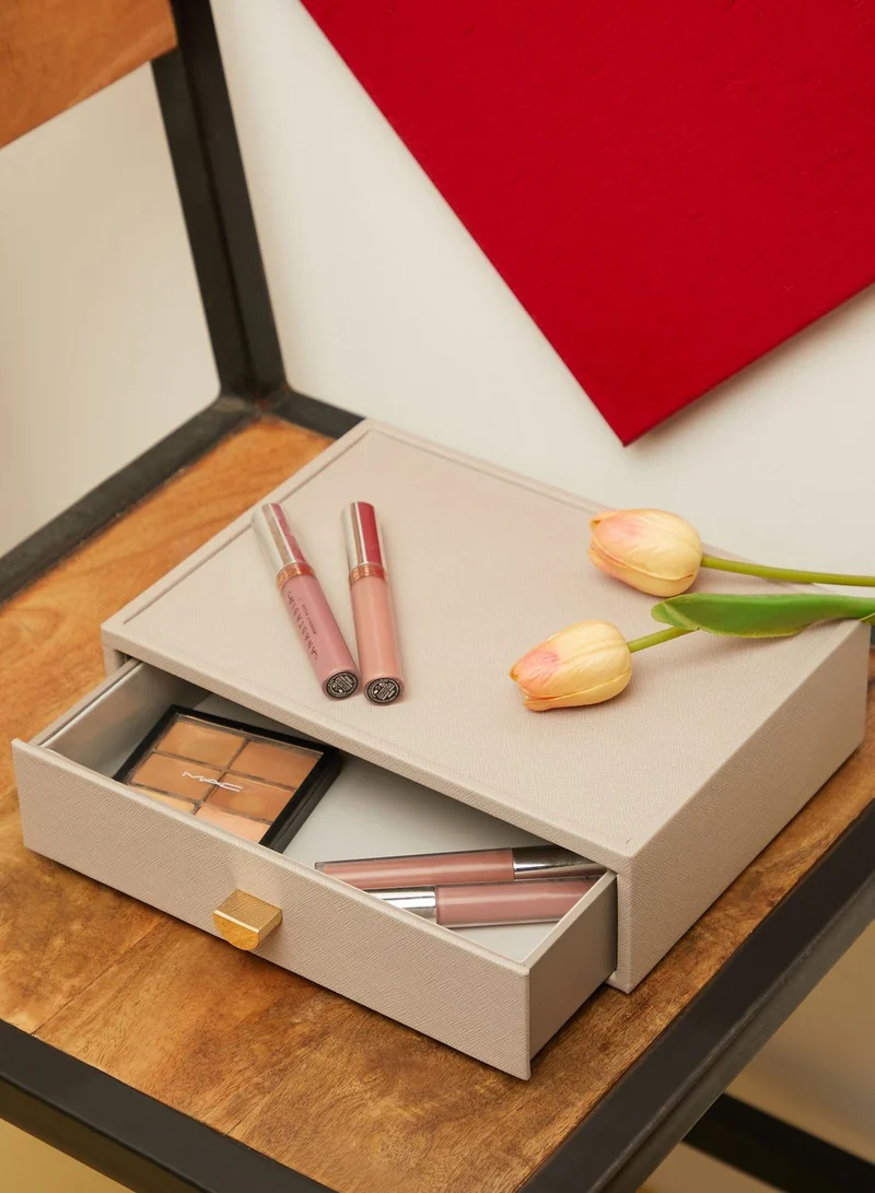 Stackers Taupe Classic Makeup Organiser Drawer