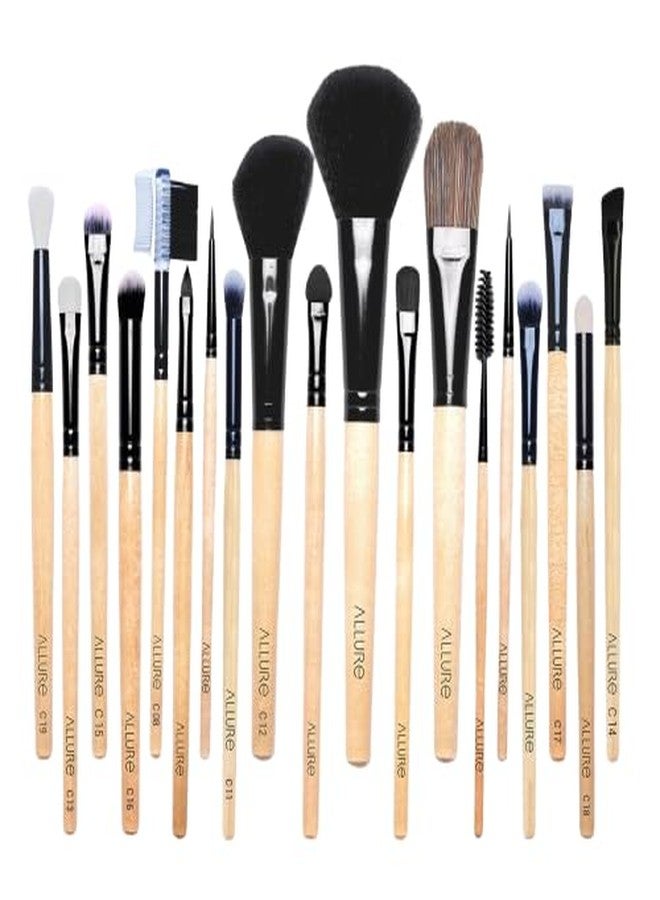 ألور مجموعة فرش مكياج ألور كلاسيك للنساء مع 19 قطعة من فرش المكياج للعيون والوجه (مجموعة فرش مكياج ACK19) - Image 1