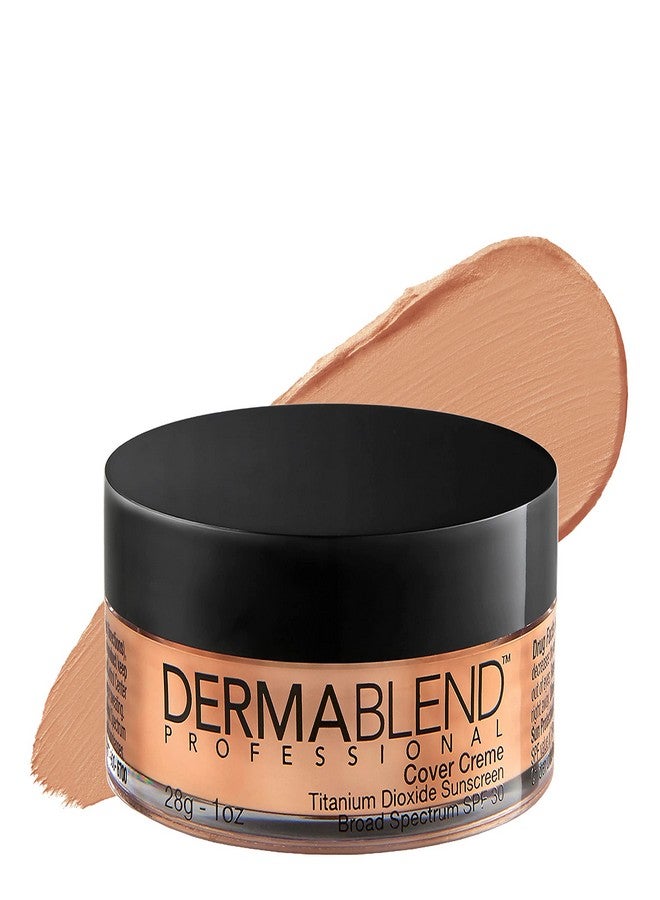 Dermablend Cover Creme High Coverage Foundation with SPF 30, 40N Golden Beige, 1 Oz. - Image 1