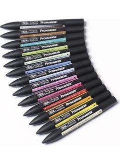 Winsor Newton Promarker Pen Set 12 Colors Set 2  - Image 2