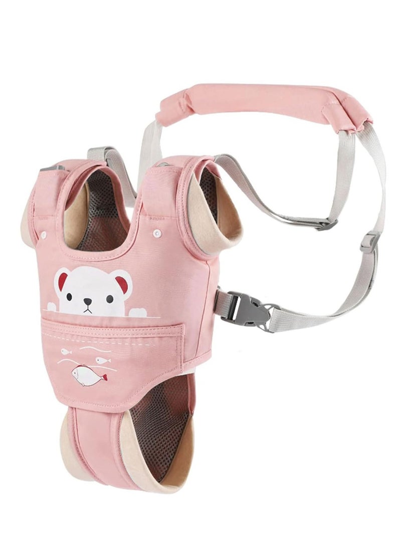 DOOKOO Walking Harness Handheld Baby Walker Assistant Belt with Baby Head Protector Baby Helmet for Crawling and Walking Baby Knee Pads  - Image 2