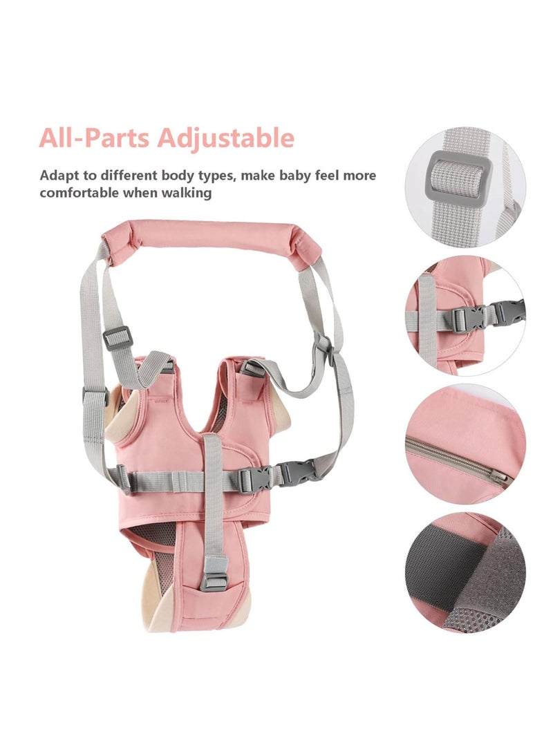 DOOKOO Walking Harness Handheld Baby Walker Assistant Belt with Baby Head Protector Baby Helmet for Crawling and Walking Baby Knee Pads  - Image 3