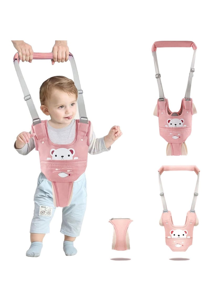 DOOKOO Walking Harness Handheld Baby Walker Assistant Belt with Baby Head Protector Baby Helmet for Crawling and Walking Baby Knee Pads  - Image 1