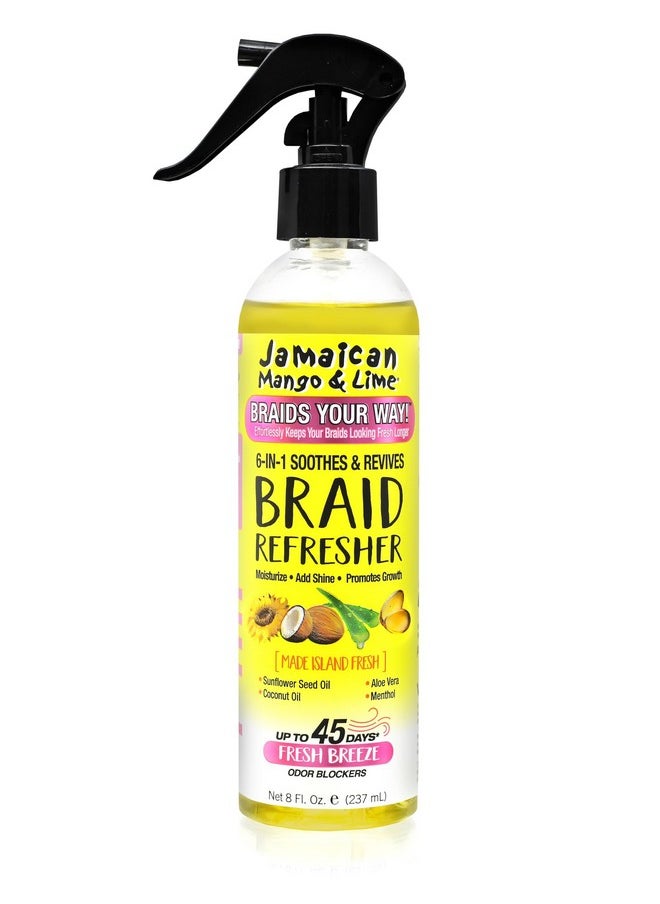Jamaican Mango & Lime Jamaican Mango & Lime 8 OZ JML 6-N-1 BRAID REFRESHER  - Image 1