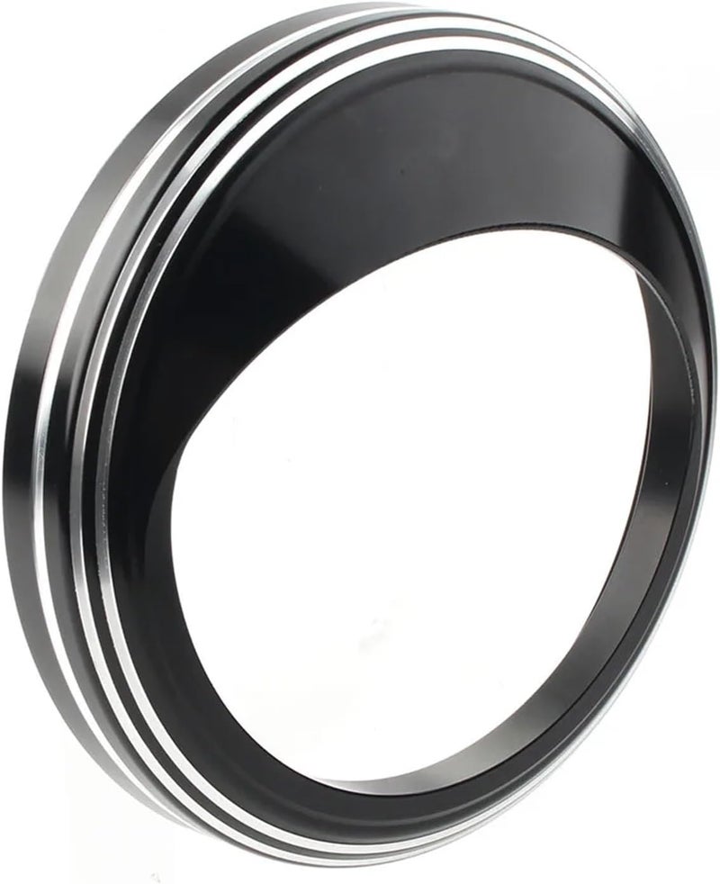 QASULER 5" Speedometer Trim Ring for Harley Motorcycles - Image 1