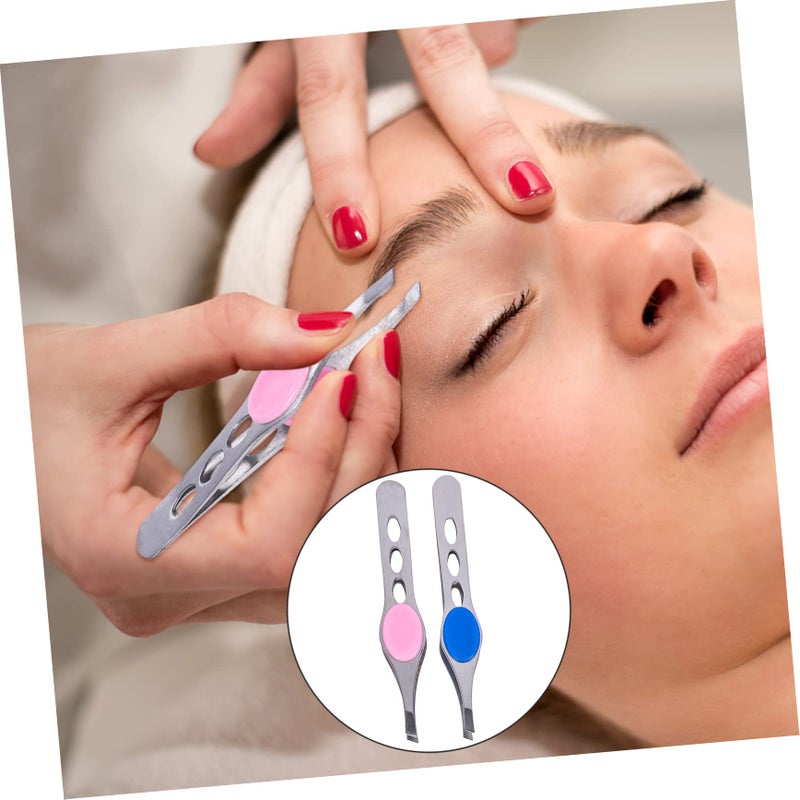 4 قطع مقاطع الحواجب من الفولاذ المقاوم للصدأ لإزالة الشعر وتشكيل طقم التجميل - Image 5