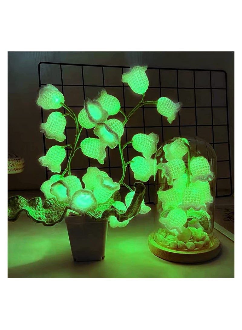 SYOSI 5Pcs Glow in The Dark Yarn, Luminous Yarn for Crocheting, 55 Yards Sewing Supplies, Scrubby Yarn for Beginners I Love This Yarn for Knitting,Crochet and DIY Party Supplies Fluorescent Light Green - Image 3