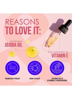 Blue Heaven Silk & Stain Lip Tint Heartbreak Red 8Ml With Jojoba Oil & Vitamin E Long Lasting Non Sticky Transfer Proof Formula Natural Finish  - Image 4