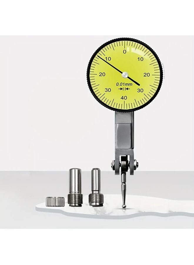 Precision Dial Test Indicator 0 0 8mm with Magnetic Base Durable Steel Plastic - Image 1