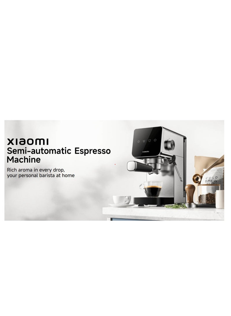 Xiaomi Semi-automatic Espresso Machine 0.9 L 1.35 W CME003-EU silver - Image 3
