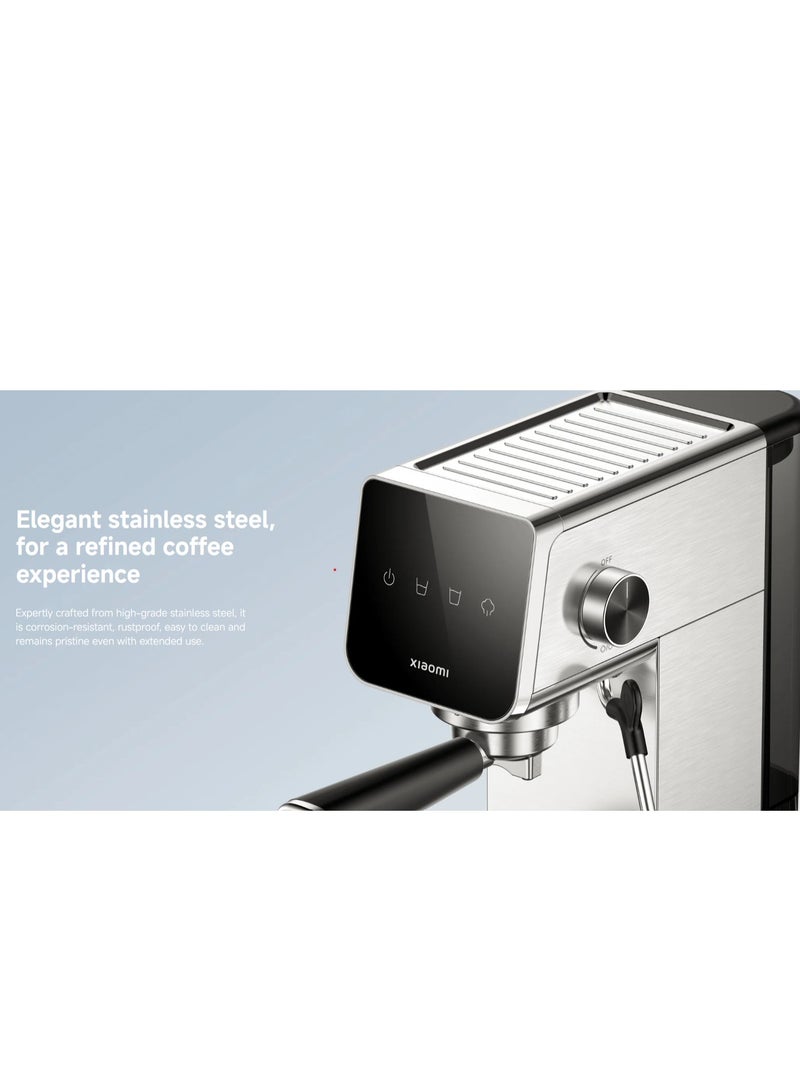 Xiaomi Semi-automatic Espresso Machine 0.9 L 1.35 W CME003-EU silver - Image 5