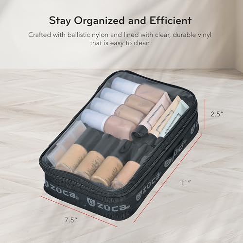 ZUCA Pro & Sport Bag Accessory: Extra-Large Utility MakeUp Pouch - Durable, Spacious Cosmetic Storage Solution For Travel & Professional Use - Image 5