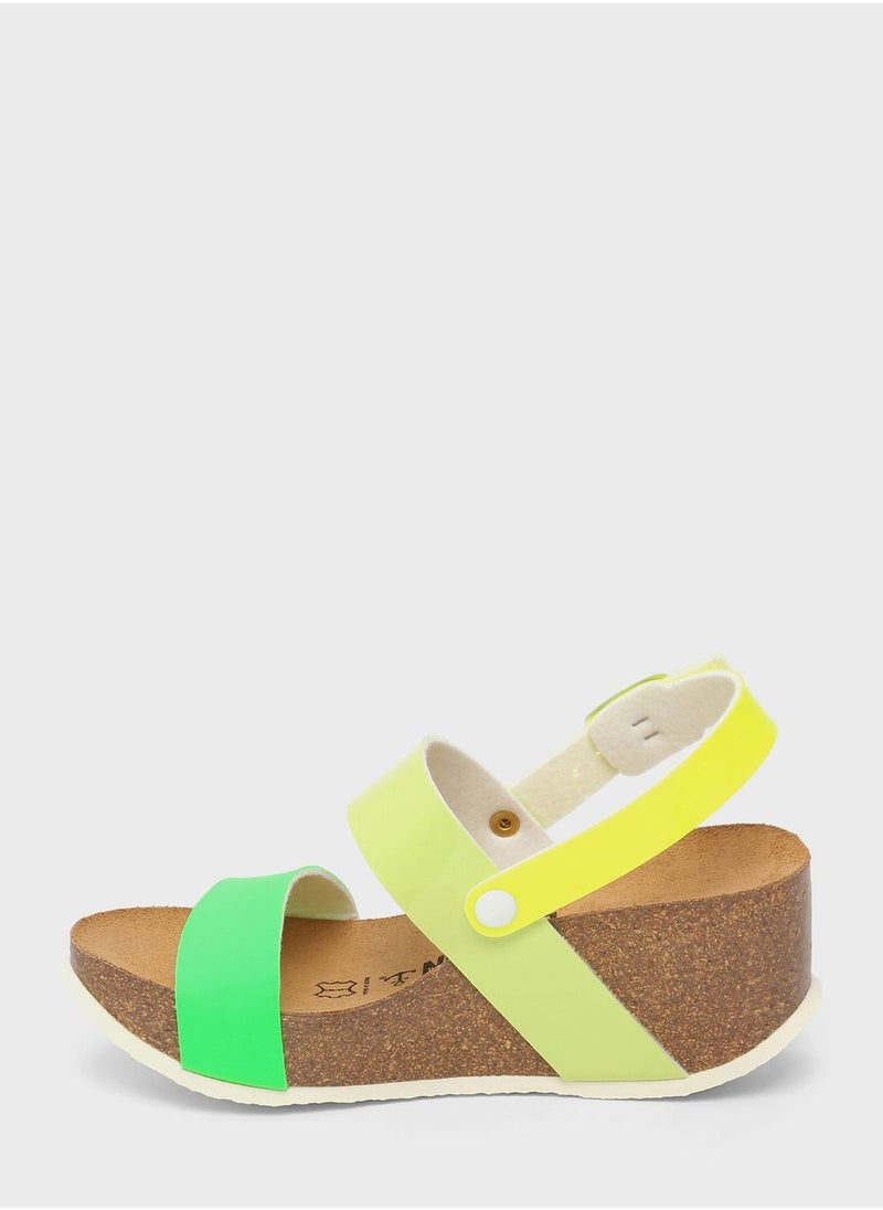 BAYTON Selene Multi Strap Wedge Sandals  - Image 2