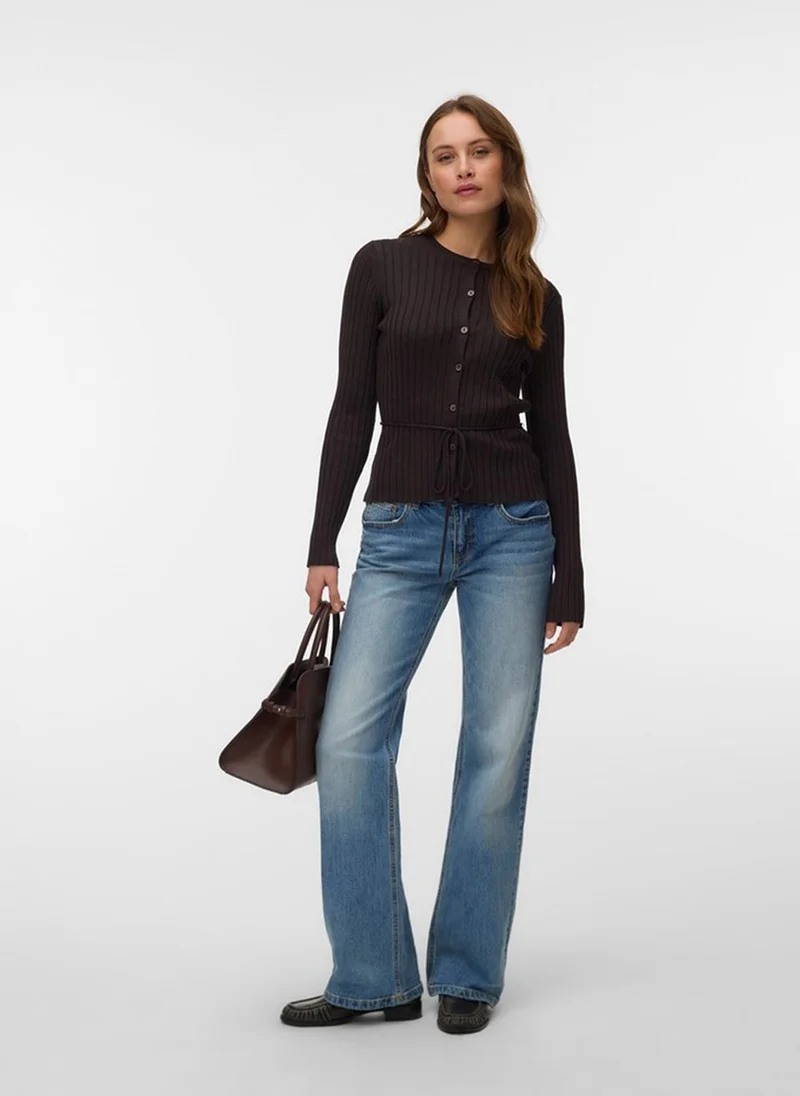 فيرو مودا VMNAOMI Long Sleeve O-Neck Type Cardigan