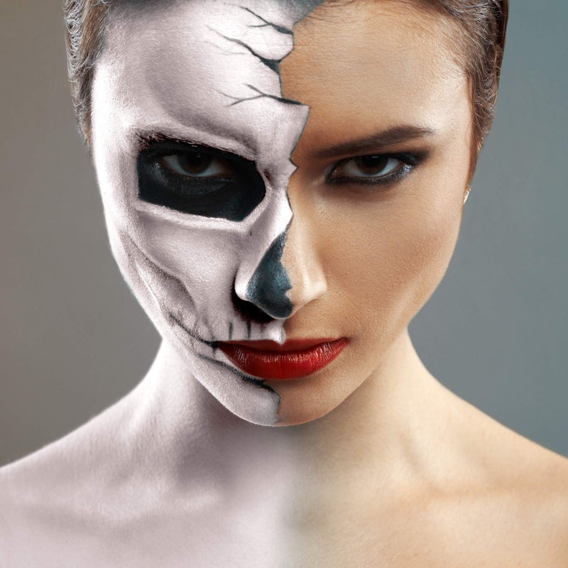 Mehron Makeup CreamBlend Stick | Face Paint, Body Paint, & Foundation Cream Makeup | Perfect for Halloween .75 oz (21 g) (Alabaster) - Image 4