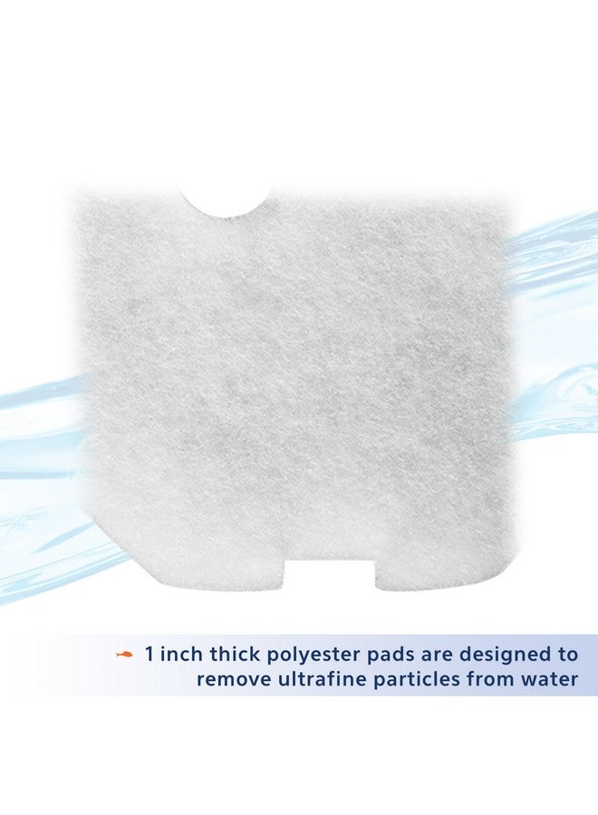 Aqueon Canister Filter Media Water Polishing Pad, White, Small - Image 3