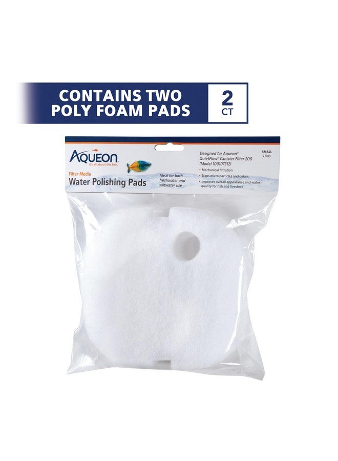 Aqueon Canister Filter Media Water Polishing Pad, White, Small - Image 2