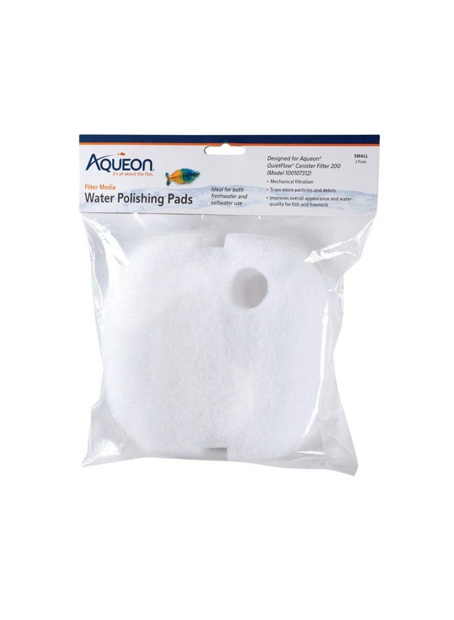 Aqueon Canister Filter Media Water Polishing Pad, White, Small - Image 1