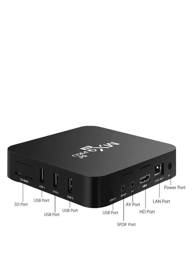 TV Box 2.4G Wifi YUNSYE TV BOX RAM 4GB DDR3 64GB H.265 HD 3D Quad Core Home Media Player,4K Smart TV Box