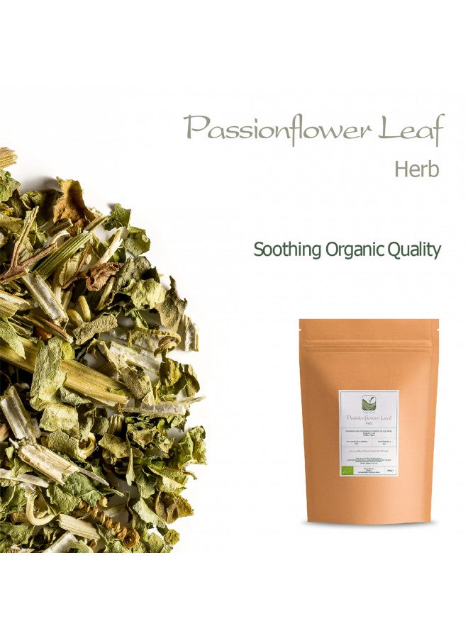 Valley of Tea Passion Flower Tea Organic Calming - Whole Leaf Dried Passionflower - Passiflora Herb for Anxiety - Maypop - Wild Passion Vile - Paciflora Te Pasiflora Tea Organic Passionflower Tea  - Image 2