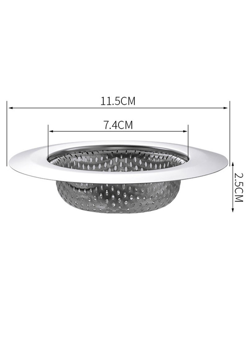 Generic Sewer Kitchen Artifact Sink Garbage Stainless Steel Filter Vegetable Basin Sink Dishwashing Cage Floor Drain Anti-blocking  - Image 2