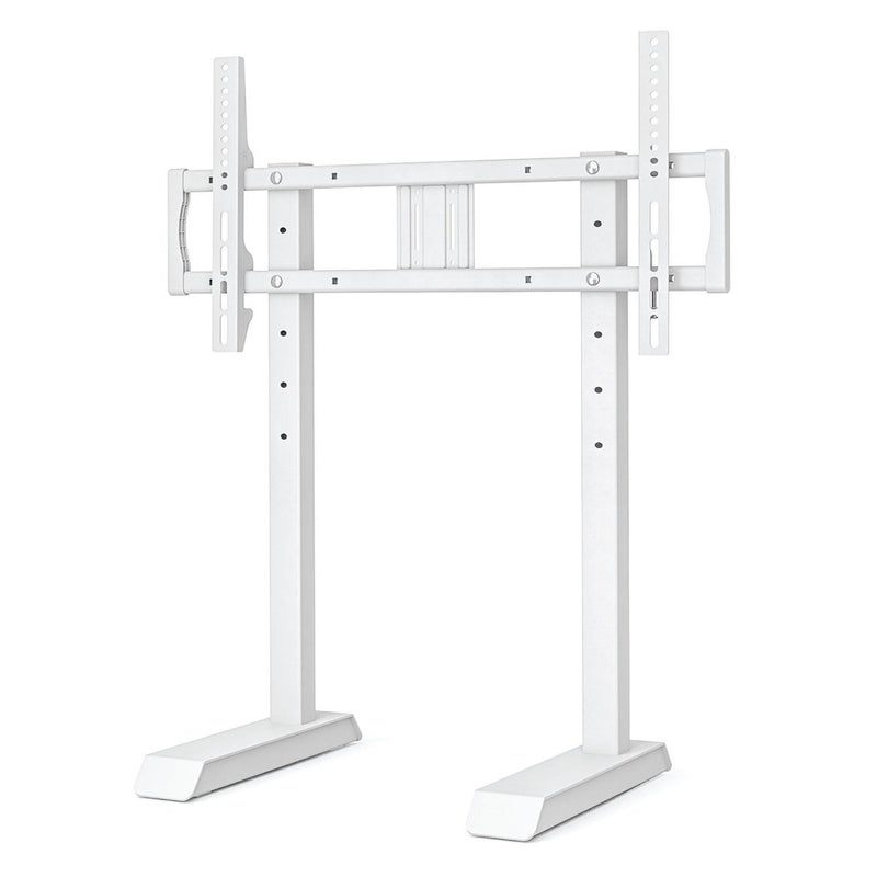 Rfiver Tabletop TV Stand Steel TV Legs for 55 to 90 Inch Flat or Curved Screen TVs, Height Adjustable TV Stand Base, Center TV Stand Hold Up to 150lbs, Max VESA 800 x 400mm, White | UT7001WHT - Image 5