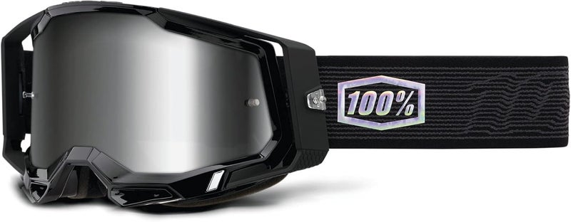 100% Professional choice 100% Racecraft 2 Mountain Bike & Motocross Goggles - Topo - Mirror Silver Lens - Image 1