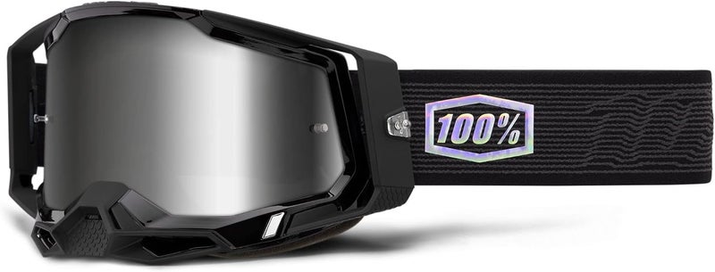 100% Professional choice 100% Racecraft 2 Mountain Bike & Motocross Goggles - Topo - Mirror Silver Lens - Image 3