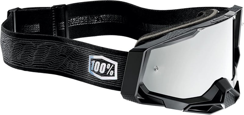 100% Professional choice 100% Racecraft 2 Mountain Bike & Motocross Goggles - Topo - Mirror Silver Lens - Image 2