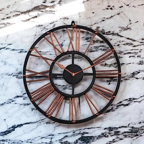Vintage Clock Vintage Handicraft Iron Decorative Art Ware/Handcrafted Decorative Wall Art Clock/VC-9108-15 - Image 5