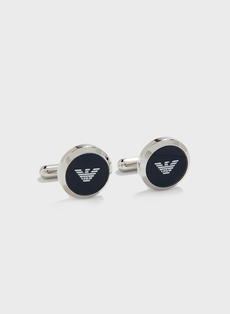 FOSSIL AR80032 Analog Watch + Cufflinks Set