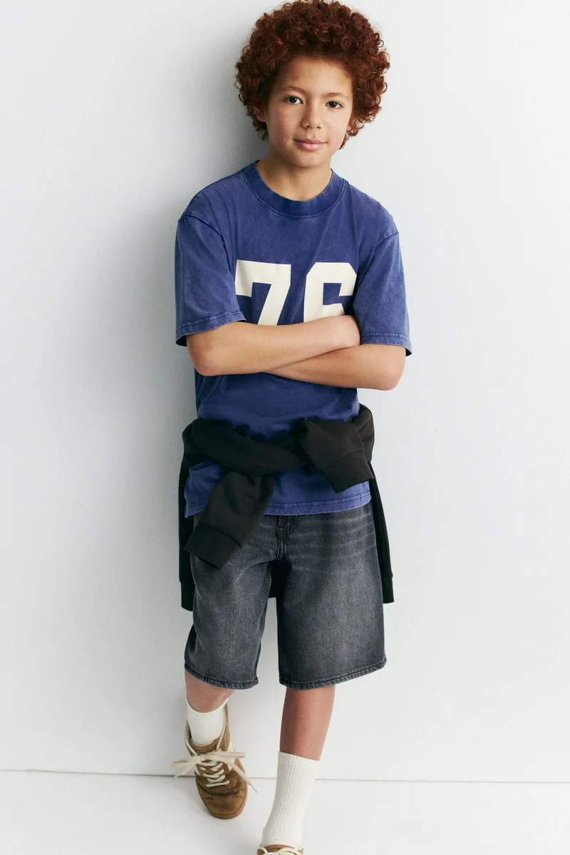 H&M 2-pack Loose Fit Denim shorts