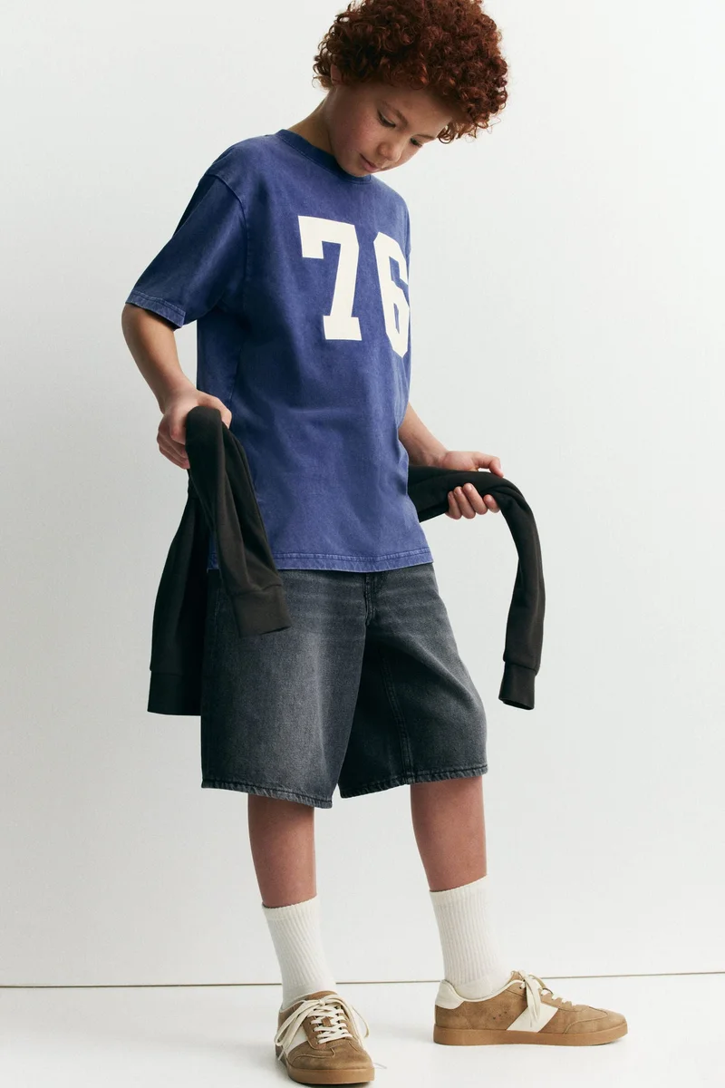 H&M 2-pack Loose Fit Denim shorts
