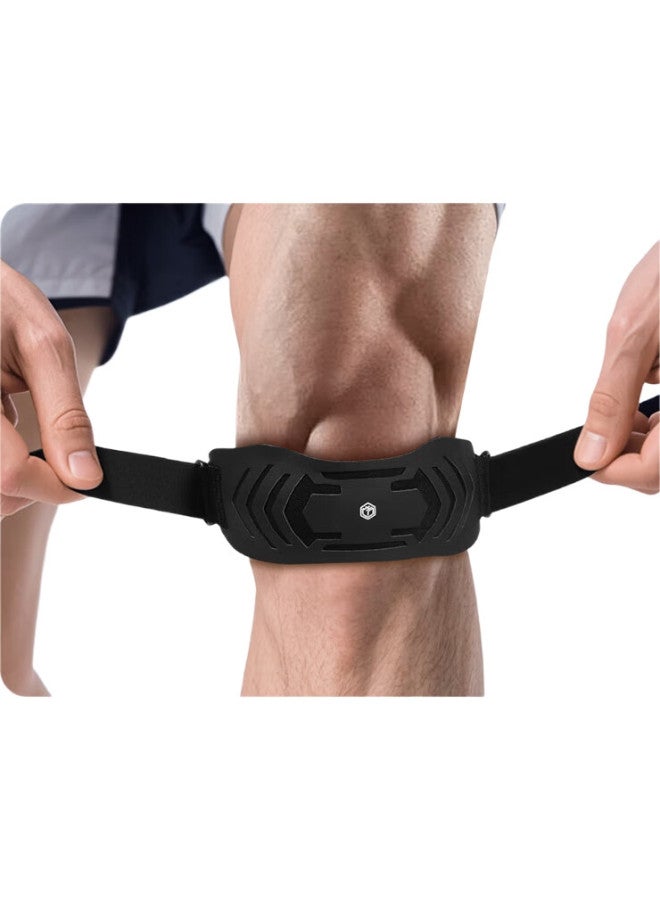 JD.com Leather Patella Strap Pair Sports Meniscus Knee Brace Running Jump Rope Knee Protection Mountaineering Badminton - Image 2