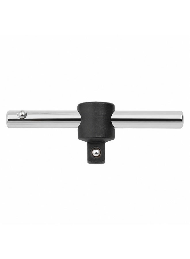 1/4 Inch Drive Sliding T Handle Socket Bar, 4.3 Inch Chrome Vanadium Steel Sliding Handle for Ratchet Sockets, Car Repair, Workshop & DIY - Image 1
