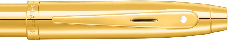 SHEAFFER قلم حبر سائل شيفر 100 9372 بلمسة نهائية لامعة من PVD باللون الذهبي مع تفاصيل من PVD باللون الذهبي - متوسط - Image 4