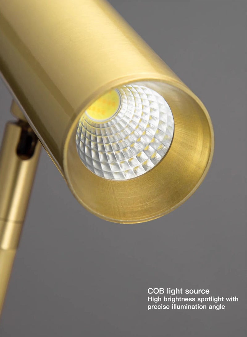 شاربدو جدول مصباح مرن مكتب القطب المنحني ضوء غرفة الدراسة غرفة المعيشة غرفة النوم جانب السرير مصباح حماية العين قراءة ضوء - Image 3