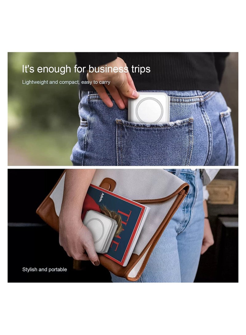 ELTRAZONE New 2022 Foldable Ultra-Thin Mobile Phone Watch Stand Charger 15W Fast QI Magnetic 3 in 1 Wireless - Image 5