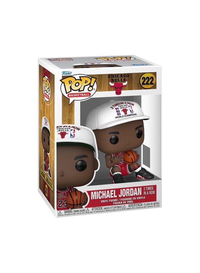 فانكو بوب Funko POP! NBA: فريق بولز - مايكل جوردان (ثلاثية متتالية) - Image 1
