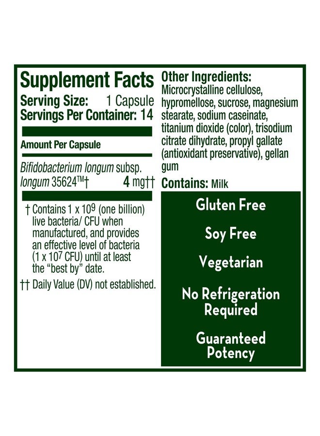Align بروبيوتيك بروبيوتيك للنساء والرجال مكمل بروبيوتيك يومي لصحة الجهاز الهضمي* 1 بروبيوتيك موصى به من قبل الأطباء وأطباء الجهاز الهضمي‡ 14 كبسولة - Image 3