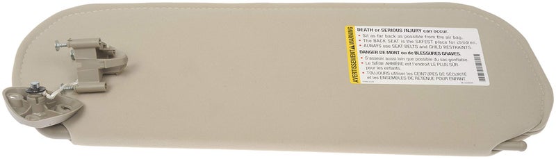 Dorman 74213 Driver Side Sun Visor Assembly Compatible with Select Chevrolet/GMC Models, Beige - Image 3
